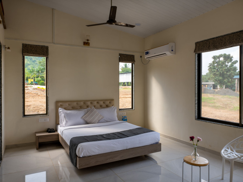 Hill Rock Resort and Villas,a 2BHK Brown Villa